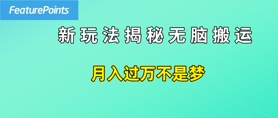 简单操作，每天50美元收入，搬运就是赚钱的秘诀！-好课资源网